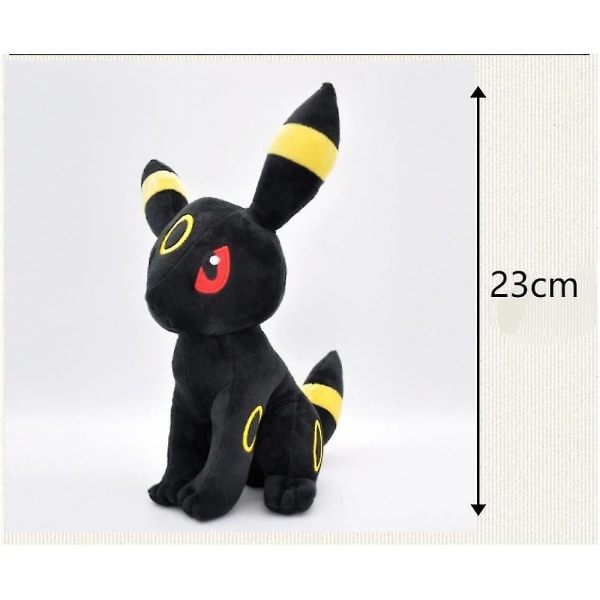 Umbreon Plyschdjur - Umbreon Plysch - Umbreon Gosedjur - Umbreon Evolution Plyschdjur Samling Ny 2023 Premium Design [DB]