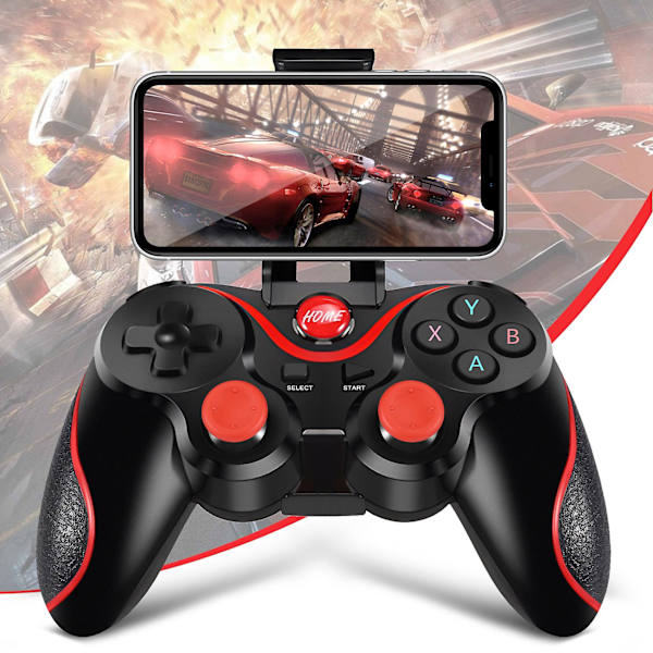 Trådlös Bluetooth-kontroll för spel, kompatibel med iOS, Android och Amazon Stick