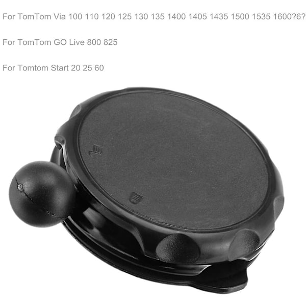 Bil Sugkopp Fäste Hållare för TomTom Start 20 25 60 VIA 100 110 120 125 130 135 1400 1435 1500 1535 Go LIVE 800 825 GPS Tillbehör [db] Black
