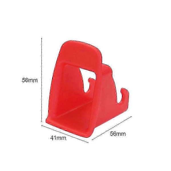 2 st bilbarnstol isofix gränssnitt spänne fast guide spår säkerhetsbälte fäste kontakt [DB] Red