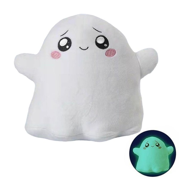 Lankybox Pehmeä Pehmolelu Heittotyyny Täytetyt Eläimet Lelut Lapsille Lahja [DB] Glow Ghost