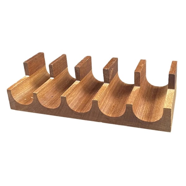 Treholder for Sushi, Serveringsfat for Sushi, Serveringsfat Stativ, Taco Stativbrett for Samlinger Restaurant [DB] Wood 5 Grid