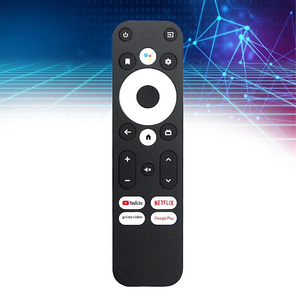 Erstatningsfjernkontroll for / KM2 Plus Android TV-boks for KM2,KM2 Plus,KM7 Plus,KD3, KD5 [db] Black