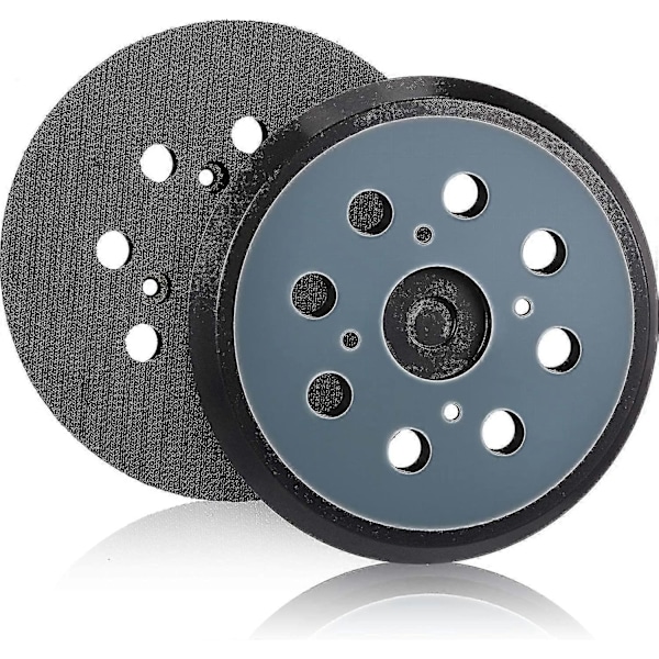 2 Stykker 125mm 8 Huller Krog og Løkke Orbital Slibepude Udskiftning Slibepude [DB]