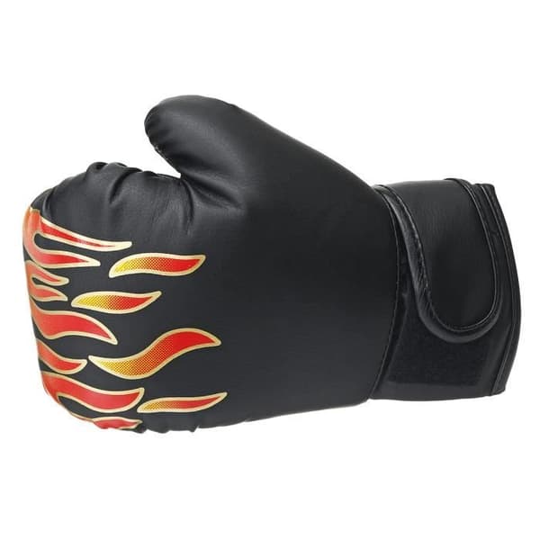 Boksehandsker - TEMPSA - Børn - Åndbar PU - Sort - 1 par Black