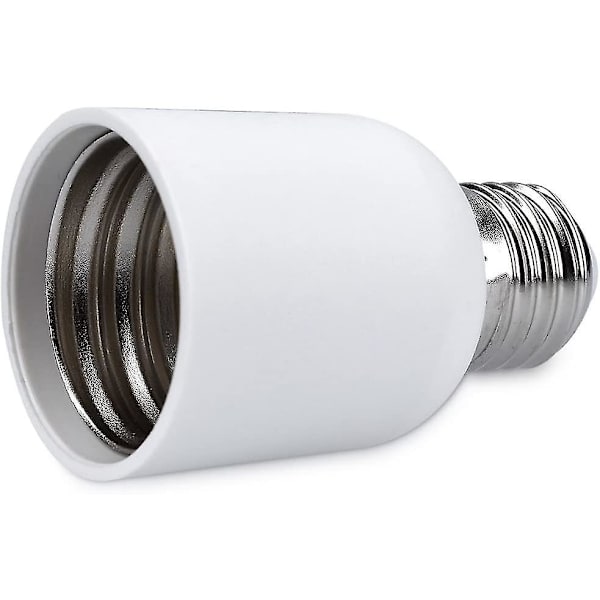4x Sokkeladapter - E27 til E40 Sokkelkonverter - E40 Base Lampeholder Adapter for Halogen LED Pære [DB]