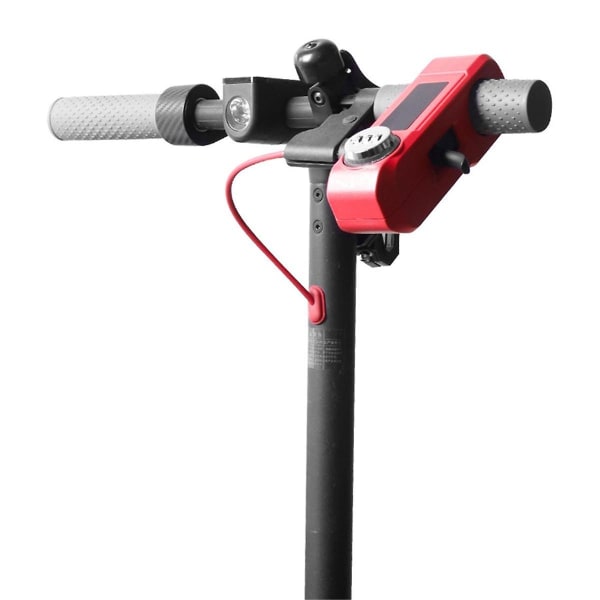 E-scooter Grip Lock Säkerhet Säkerhetslås Styre Handset Broms Spak Skivlåsning För M365 Pro Red