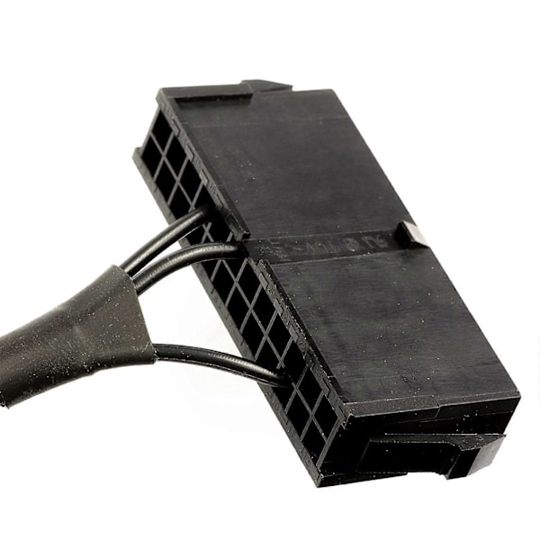 24-stifts ATX PC-strömbrytare Jumper-bryggadapterkabel 13,8 tum db