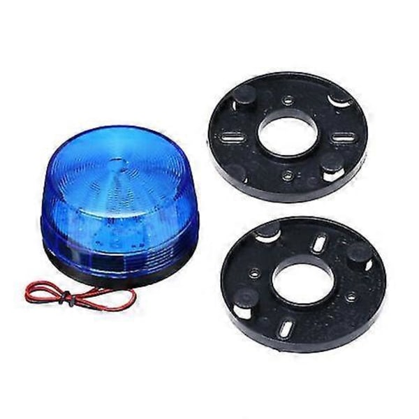 LED Stroboskop Varningsljus Nödljus Blinkande Lampa 12V Signallampa [DB] Blue