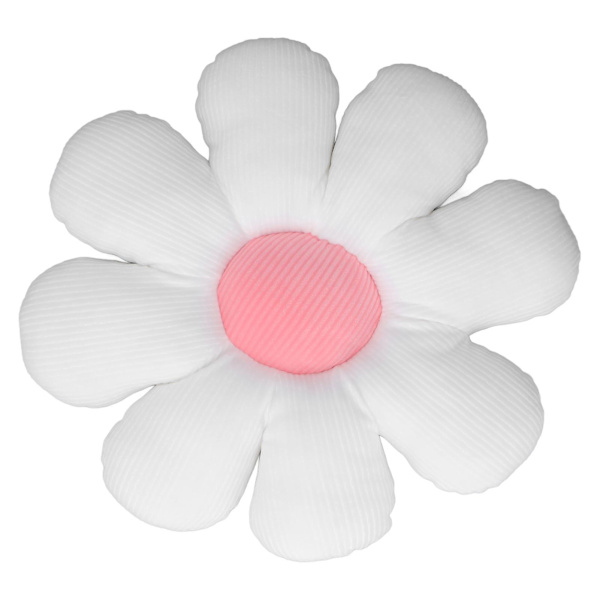 Db Soft Plysch Daisy Blomster Kudde Kudde för Stol, Soffa och Bil - Typ 2