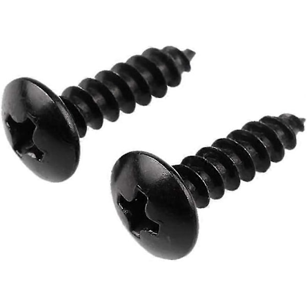 Självgängande träskruvar - M5-25mm Kolstål Skruv Sockelhuvud Skruvar Rundhuvud Svamphuvud [Db]