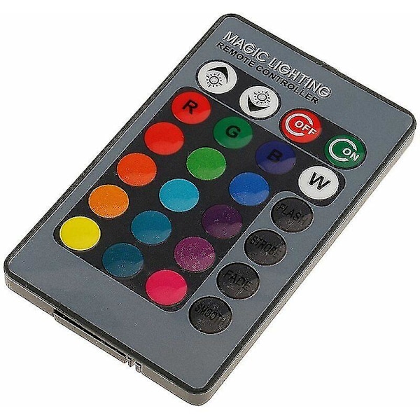 Pakke med 2 H8/h11 RGB tåkelyspærer Multifargede RGB LED tåkelyspærer Kjøringspærer Fjernkontroll H8/h11 Erstatningslampe [DB]