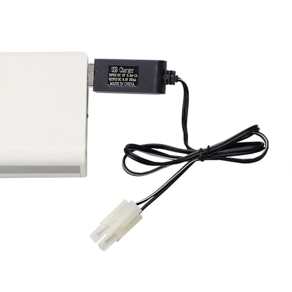 Laddare för 9.6V Ni-Cd Ni-MH Batteri Input Output 250mA KET-2P Kontakt För RC Leksaker [DB]