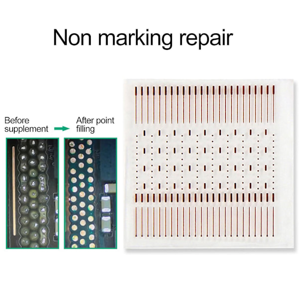 Lödpunkt No-Trace Hjälpvidd Svetsning 208 Punkter Reparation Platslödning Öron Mobila Telefoner [DB] Red Bronze