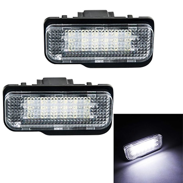 Bil LED Nummerplate Lys Nummerplate Lys For - W203 5d/w211/w219/r171 db transparent color  black