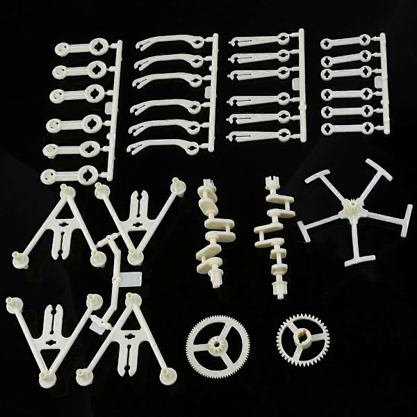Barnens Mini Leksaksmodell Kit Gående Robotar Barnens Mini Motor Kit Strandbeest Monterings Gåleksak Modell Motor Kit DB