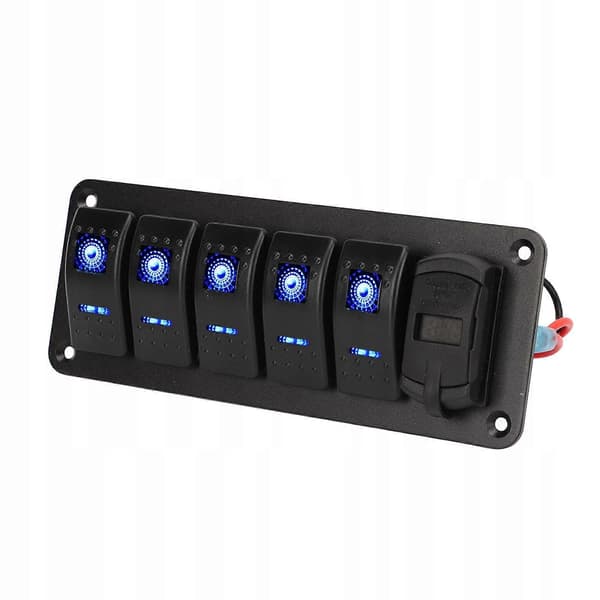 19 mm 12 V-24 V LED trykknapkontakt [DB]