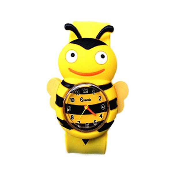 Barnklockor Söta Armbandsur Indikerande Kvarts Elektronisk Armbandsur Flickor [DB] Bee yellow