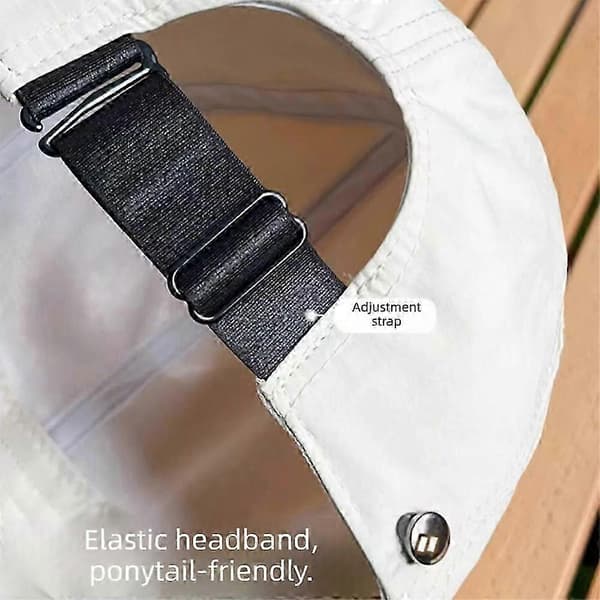 UPF 50+ Solhatt för kvinnor med brett brätte Basebollkeps Utomhus UV-skydd Solhatt[DB] Beige