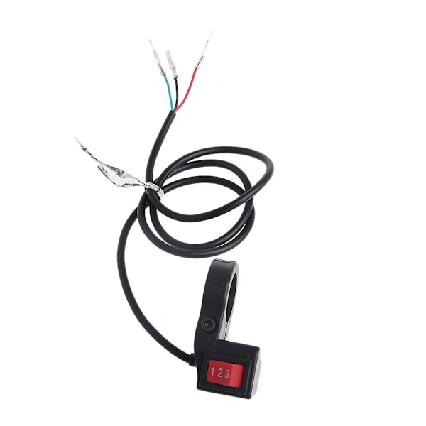 22mm Elektrisk 3-växlad Modulomkopplare för Shift E-cykel Scooter Motorcykel Kit [DB]