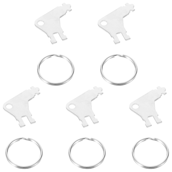 5 kpl Paper Towel Key Paper Towel Dispenser Key Toilet Paper Dispenser Key Replacements  [dB} 3x3cm