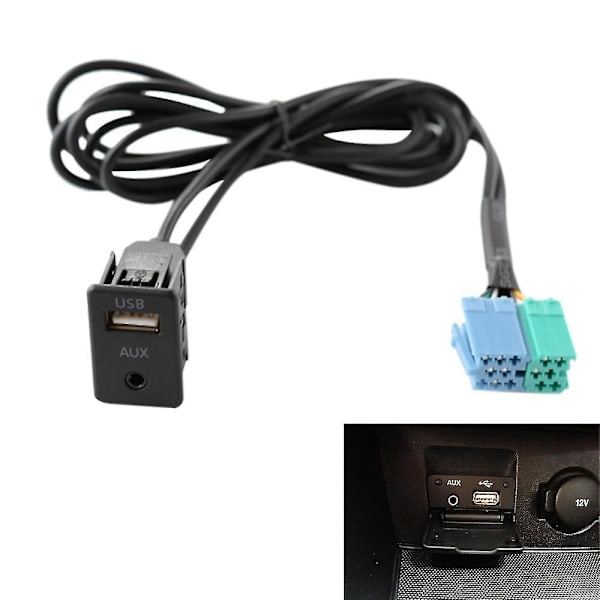 Radioförlängningskabel Aux Usb-port Adapterkabel - För [bilmodell] db
