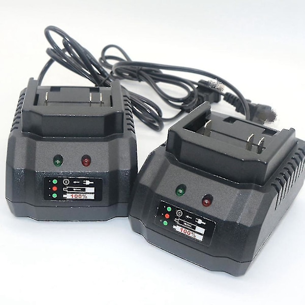 Laddare för Makita Lithium 18v 21v Batteri, Passar Elverktyg, EU-kontakt -yvan [DB]