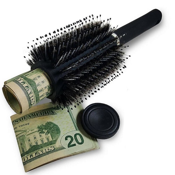 Krøllete hårkammer kan trygt skjule penger, smykker