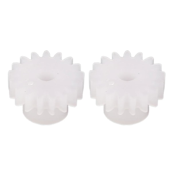 Abs Gear 17 Teeth For Casstte Deck 190 Series Recorders Gears Reliable And Convenient To Use 2pcs