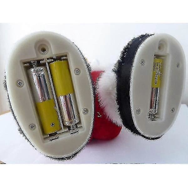 1:a Twerking Tomte - Rörlig Dansande Animering Juldekoration Batteridriven (röd) db