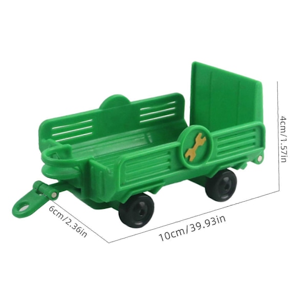 Poli Roy Haley Anime Modellbil, 3*1.5 tommer Redningsteam Robocar Barn Barneutdannende Leke db Plastic Tow Bucket