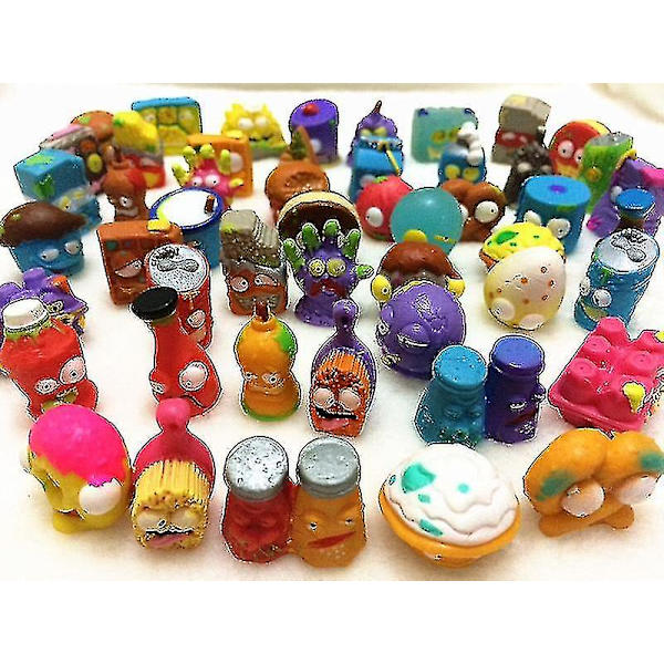 20 st/parti Shopping The Grossery Gang Mini Action Toys Figurer Sopor Anime Dockor Barn Lek Modell Dockor Julgåva Leksak Present Till Barn Db