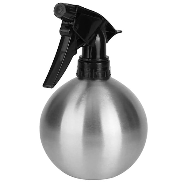 500 ml 304 rostfritt stål vattenflaska trädgård växt sprayflaska liten hushållsdesinfektionsspruta [dB} silver