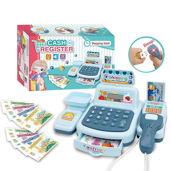 Kassapeli Leikki Koti Simulaatio Supermarket Kassa Puzzle Lapset Lelut {db}