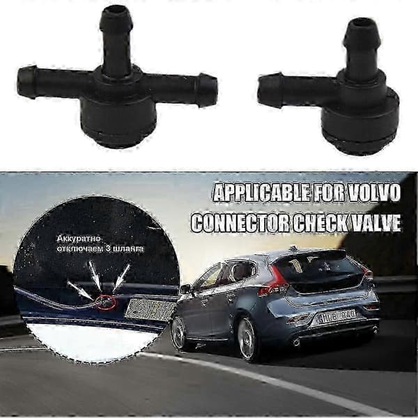 Til Volvo XC90 (03-13) XC60 (10-13) Forrude Sprinklerventil T-ventiler[DB]