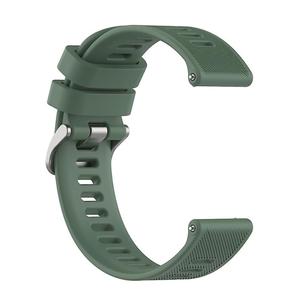 20mm klokkebelte vanntett enkel installasjon pustende utskiftbar sports klokkearmbånd kompatibel Garmin kompatibelerunner158/55 Olive Green