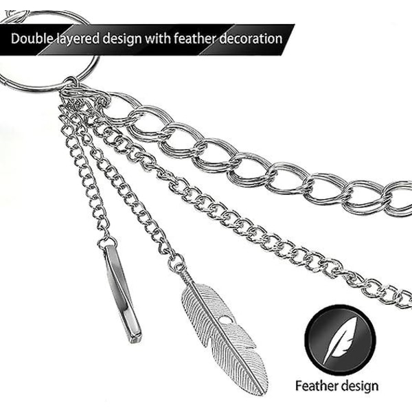 Jean Chains, Byxor Kedja Byxor Kedja Punk Fjäder Byxor Kedja För Byxor
