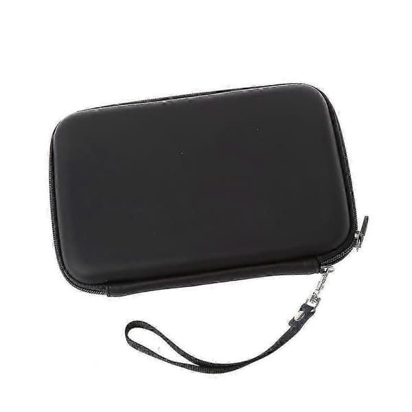 7 tommer hårdt etui bæretaske lynlåspose til Garmin Nuvi TomTom Sat Nav GPS [DB]
