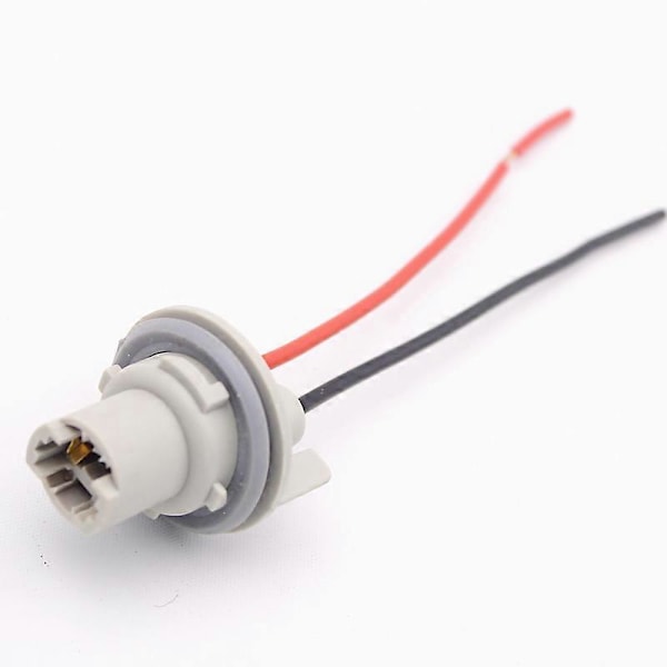 2 stk. T13 T20 7440 7443 Pære Sokkel W21W W21 5W Adapter Ledningsnett For Bil Blinklys Bremselys Base Tilbehør [DB] For T10 T13 w5w