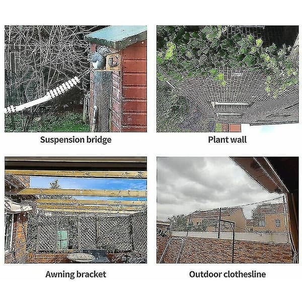 30m ophængningssæt med rustfrit stålwire, 2mm belagt rustfrit stålwire med vantskrue og kroge, til [DB]