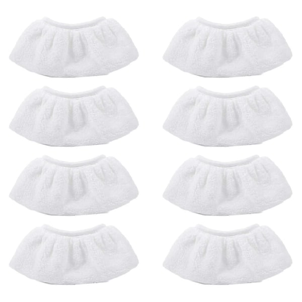 8-pack Mikrofiberduk Skydd Set För Kärcher Ångtvätt Easyfix Sc2 Sc3 Sc4 Sc5 Handmunstycke Tillbehör db