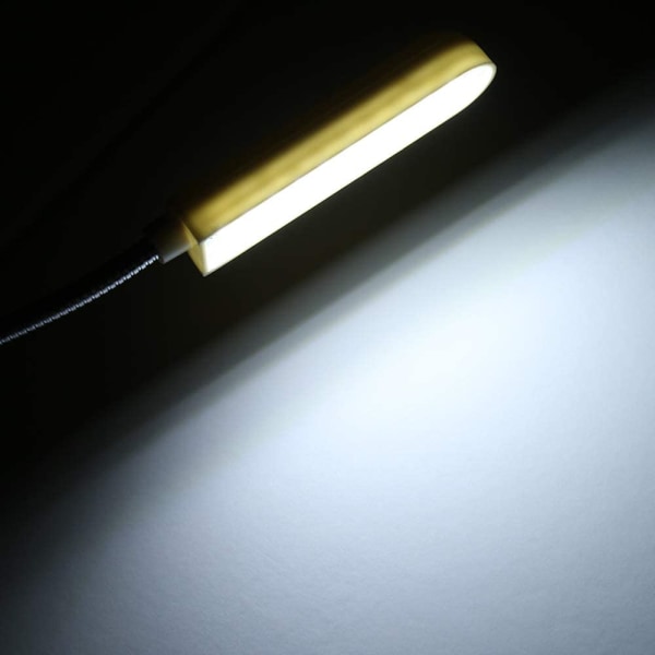 LED-symaskinslampa, fast monterad sockellampa, slangdesign med gåshals för hemarbete (1 st euro)