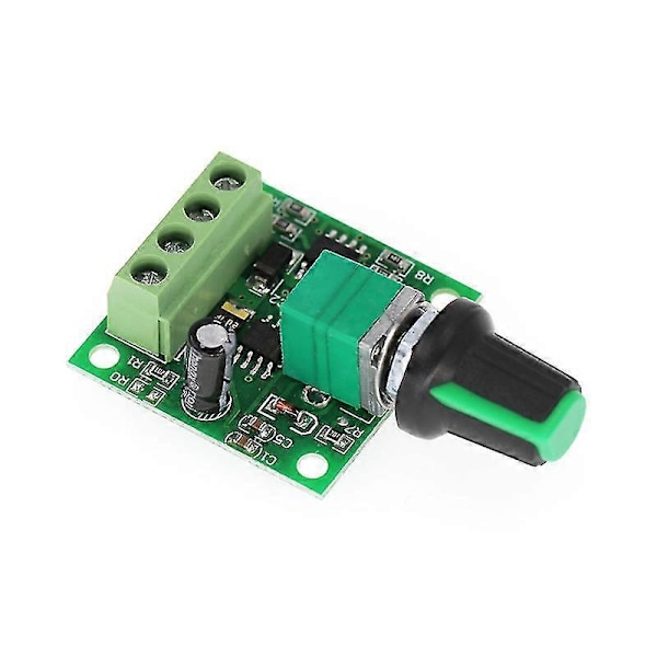 1.8V 3V 5V 6V 12V 2A PWM DC-moottorin nopeudensäädin säädinkytkin 1803BK [DB]