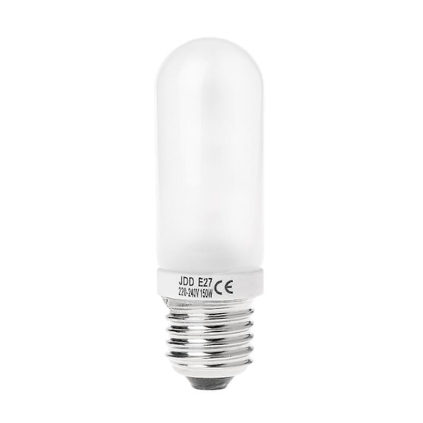 JDD E27 220-240V 150W Studio Fotografering Blits Pære Modellering LED Strobelys [db]