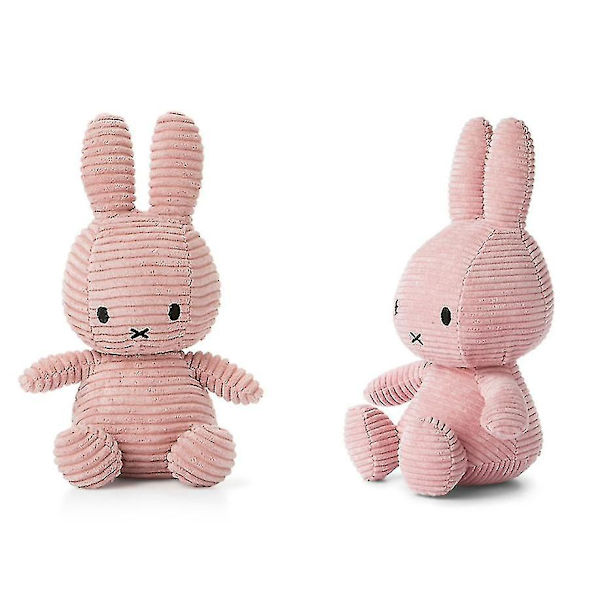 Miffy Plyschdjur i Corduroy - 25/35cm {DB} Pink 25CM