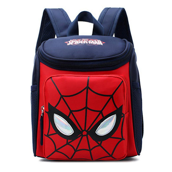 Cartoon Spiderman Rygsæk Til Småbørn Drenge Piger Børn Førskole Cool Cute Vandtæt Børnehave Skole Taske Rejse Rygsæk Gaver DB Spider-Man Dark Blue