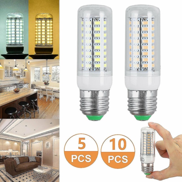 E27 LED-lampor [DB] Warm White 5PCS