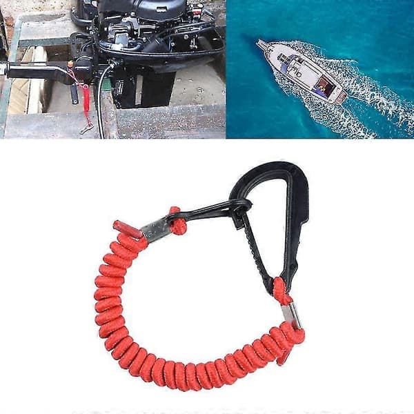 For 15920q54 Nødstoppbryter Utskiftbar Båtsikkerhetskobling Lanyard [DB]