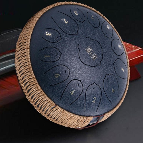 Steel Tongue Drum 13 Note Ethereal Drum Kit For Musical Trommer For