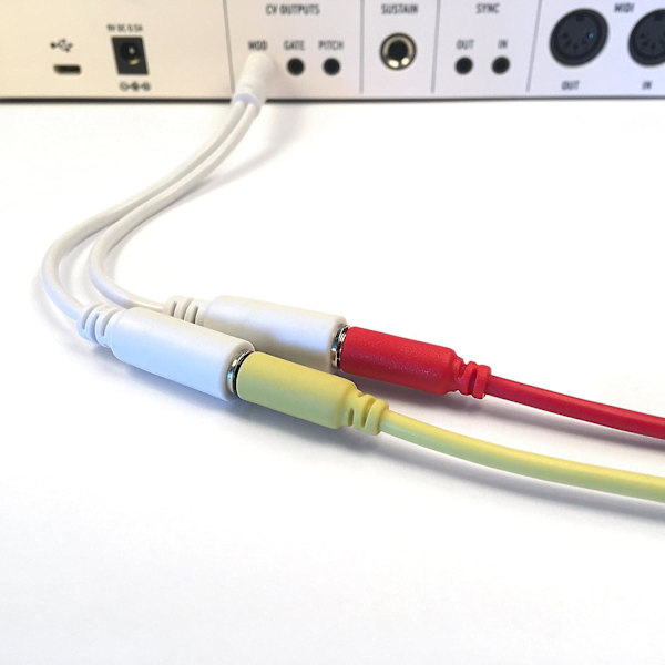 Patchkabel Splitter - Stackbar/flere Mono Mini Jack